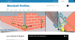 Desktop Screenshot of marshallprofiles.com